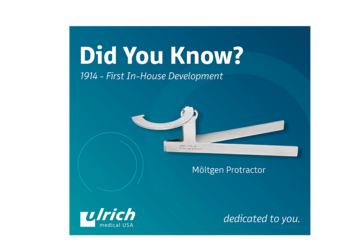 © ulrich medical. All rights reserved. Use, reproduction or transfer without express authorization is not permitted.